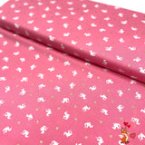 Baby Dragon fabric, Magic, Berry Pink, Cotton Quilting Animal fabric, Michael Miller fabrics MD7197Pink