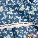 Butterfly Folly Fabric, Wedge, Quilting Cotton Fabric, Michael Miller DC7373-Wedg