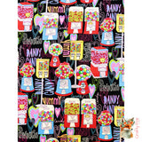 Candy Machines, Sweets, Bubblegum fabric, Quilting Cotton Fabrics, Timeless Treasures TT-9272.Fun