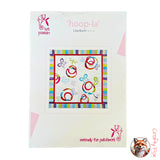 Pattern of Hoop La Quilt Kit, Pattern by Hot Possum - Lap Quilt 60&quot; x 60&quot;