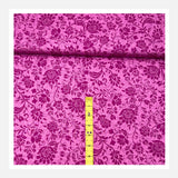 Kayla Peony Cotton Quilting Fabric – Berry Blast by Lily Ashbury | Michael Miller