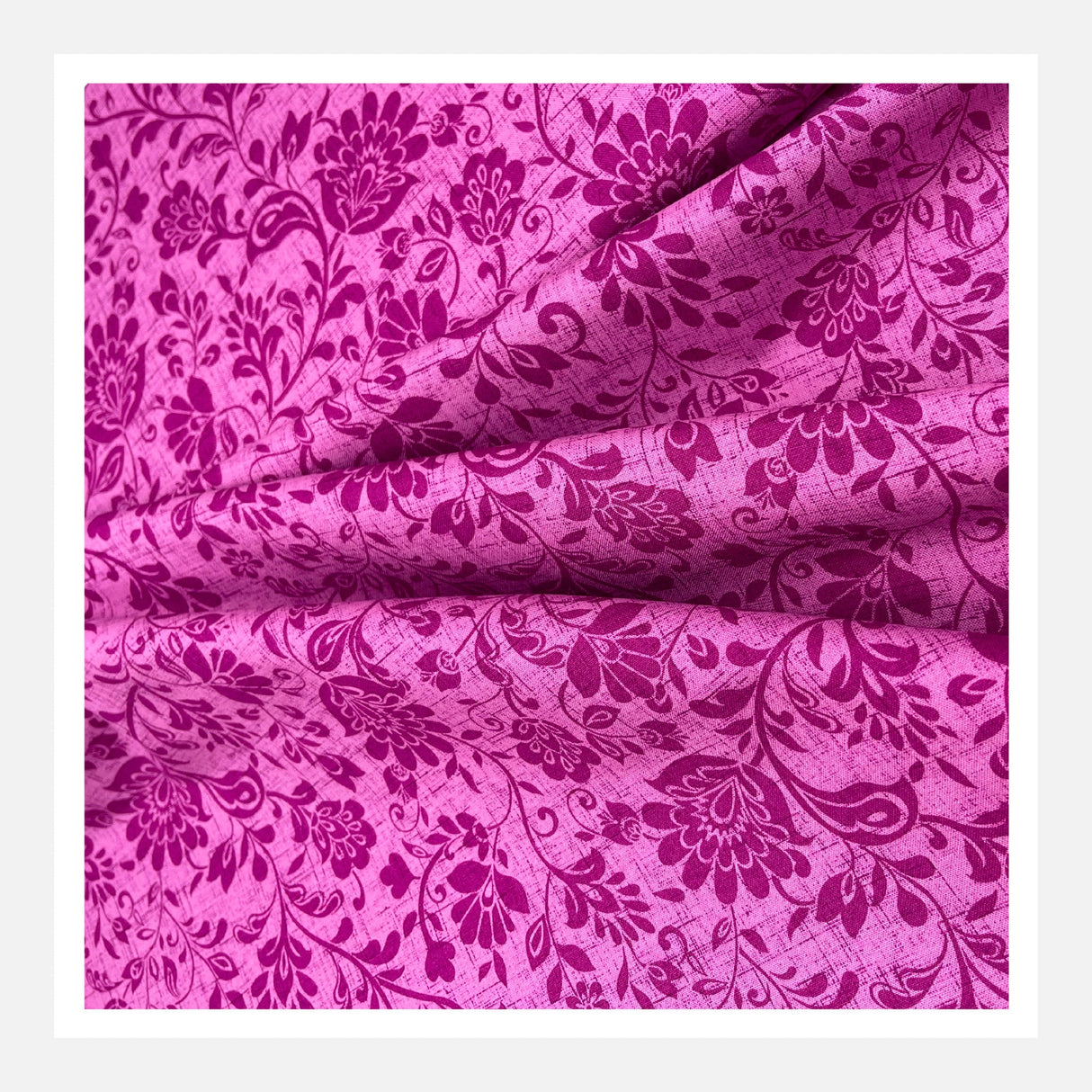 Kayla Peony Cotton Quilting Fabric – Berry Blast by Lily Ashbury | Michael Miller