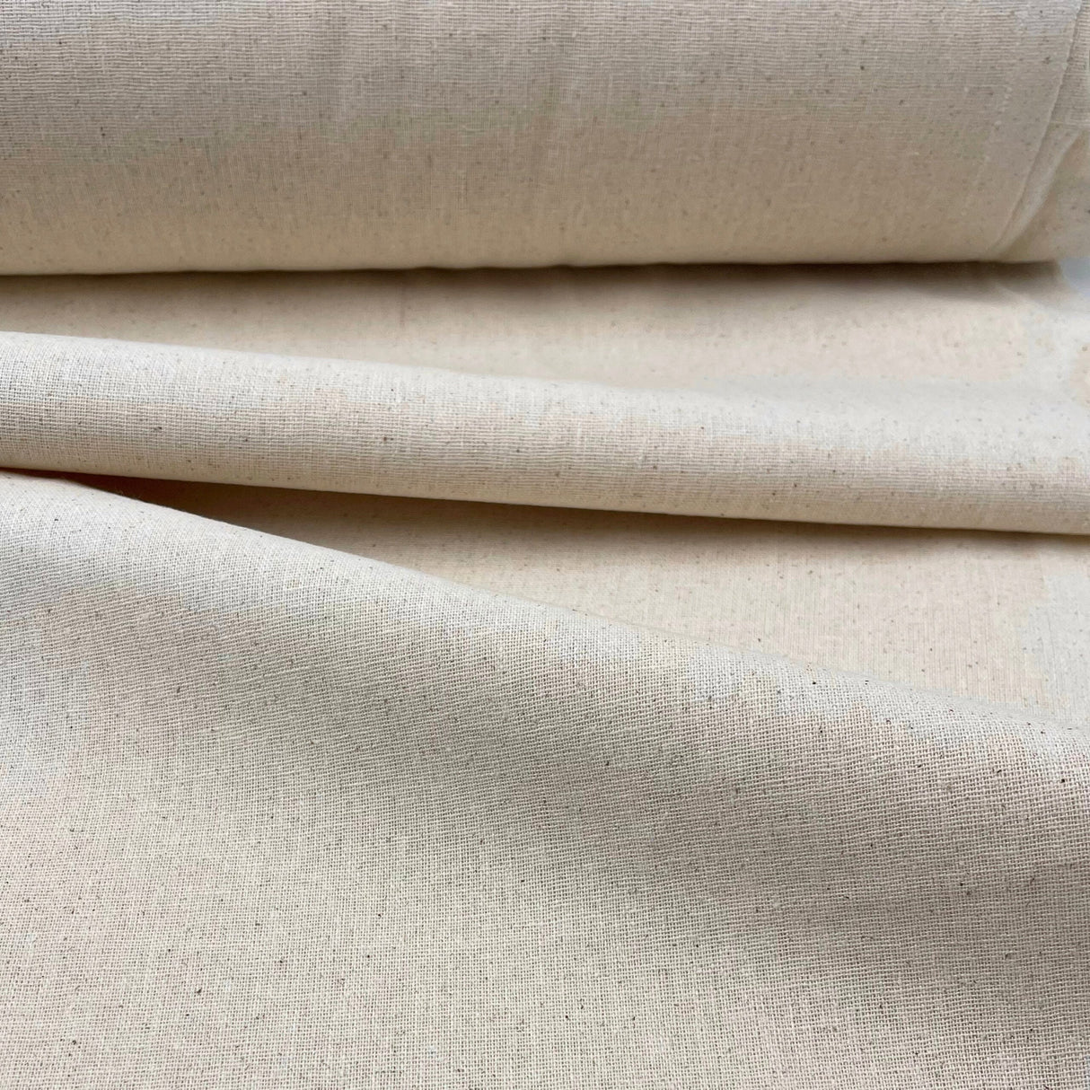 Osnaburg Cotton Fabric - Natural Unbleached Seeded, 45" by Hobbycraft