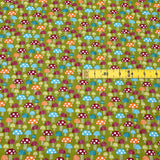 Mushroom Delight Cotton Quilting Fabric - Hobbycraft HC-M2317