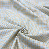 Peaceful Garden Lattice Fabric in Taupe & Blue by Mary Jane Carey | Henry Glass Quilting Fabric