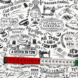 Sewing Words Fabric by Timeless Treasures, Cotton Quilting, Gail C3417