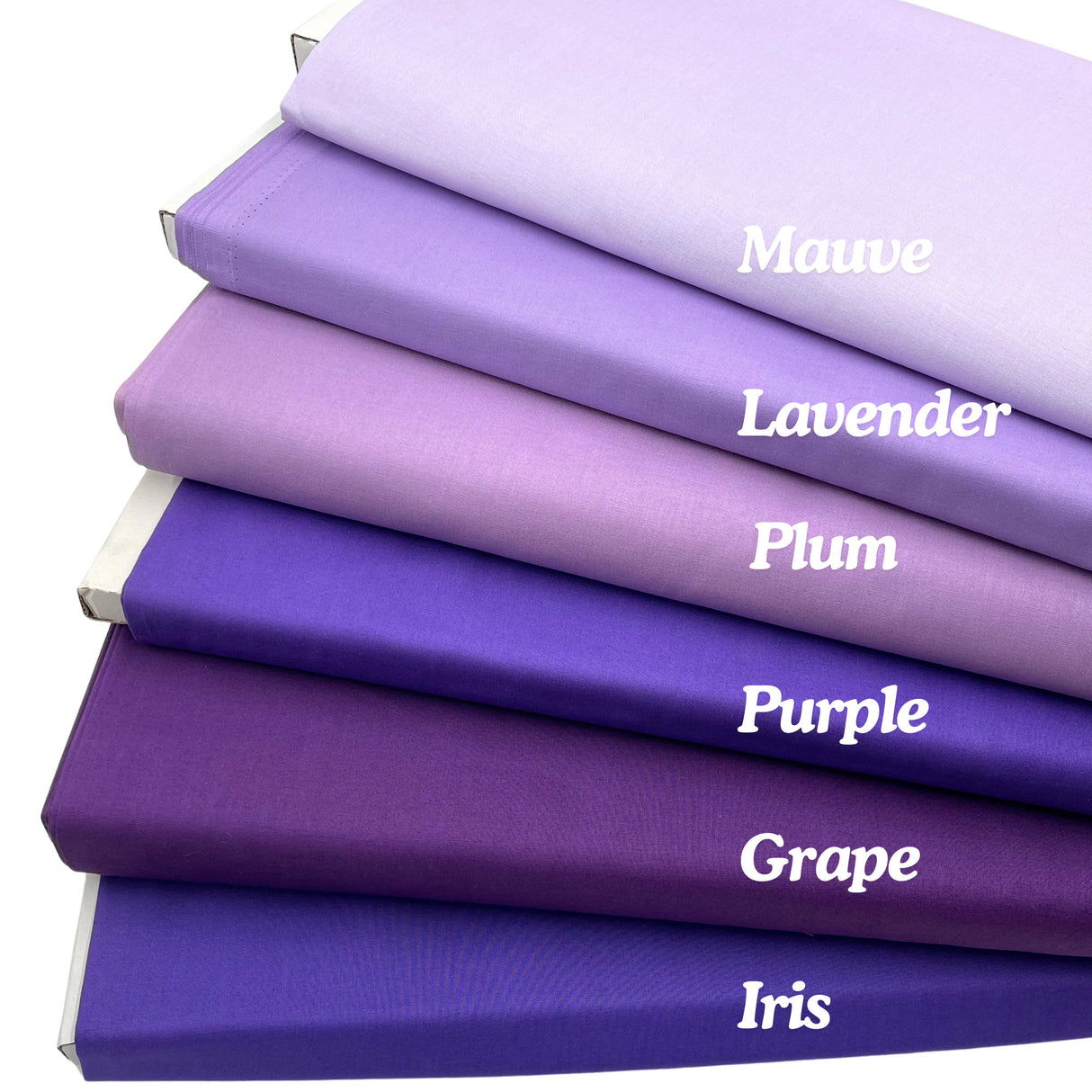 Homespun, Solids Cotton Collection, Purple, Mauve, Lavender
