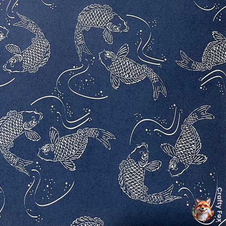 Premium Koi Gift Wrapping Paper - High Quality, Eco-Friendly, Feng Shui Uncoated