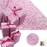Pink Posy Floral Gift Wrapping Paper Cottagecore Valentines Gift paper - Elegant 80gsm Wrap Solutions