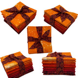 Fall Fat Quarter Fabric Bundle - DIY Fall Shades Quilters Gift