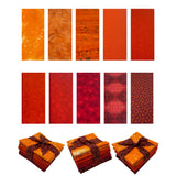 Fall Fat Quarter Fabric Bundle - DIY Fall Shades Quilters Gift