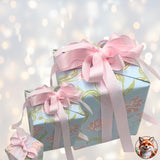 Valentines Day Tulips Gift Wrapping Paper, 80gsm, 60cm Wide, with Optional Ribbon