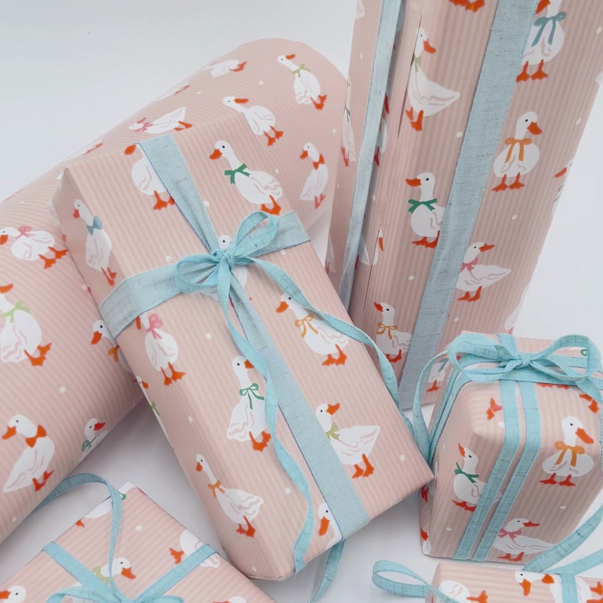 Goose Nursery Gift Wrapping Paper – Eco-Friendly 80gsm