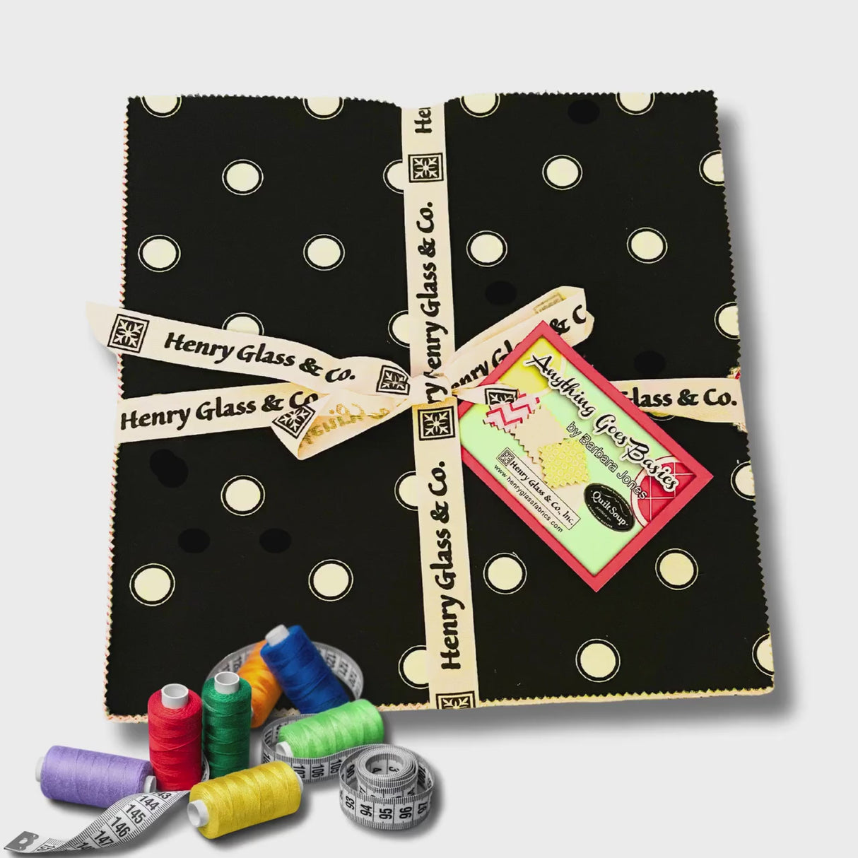 Anything Goes Basics, Layered Cake, Henry Glass, Gift ideas, Quilting Cotton Fabric