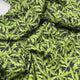 Poppy Leaves, Green Black Fabric by Timeless Treasures Fabric C5839