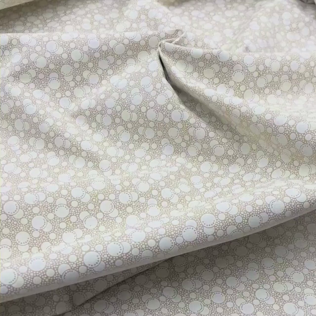 Tone on Tone White Tea Stain Fabric, Cotton Quilting Craft fabric SP-47748.T