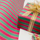 Nutcracker Stripe Gift Wrapping Paper – 80gsm, 60cm Wide | Festive Christmas Wrap