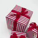 Red Candy Stripe Gift Wrapping Paper - 80gsm | 60cm Wide