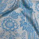 Floral fabric, tone on tone Blue, Jennifer Paganelli, Quilting Craft, Cotton fabric FreeSpirit PWJP068-SKY