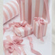 Pink Pavilion Stripe Eco-Friendly Gift Wrapping Paper