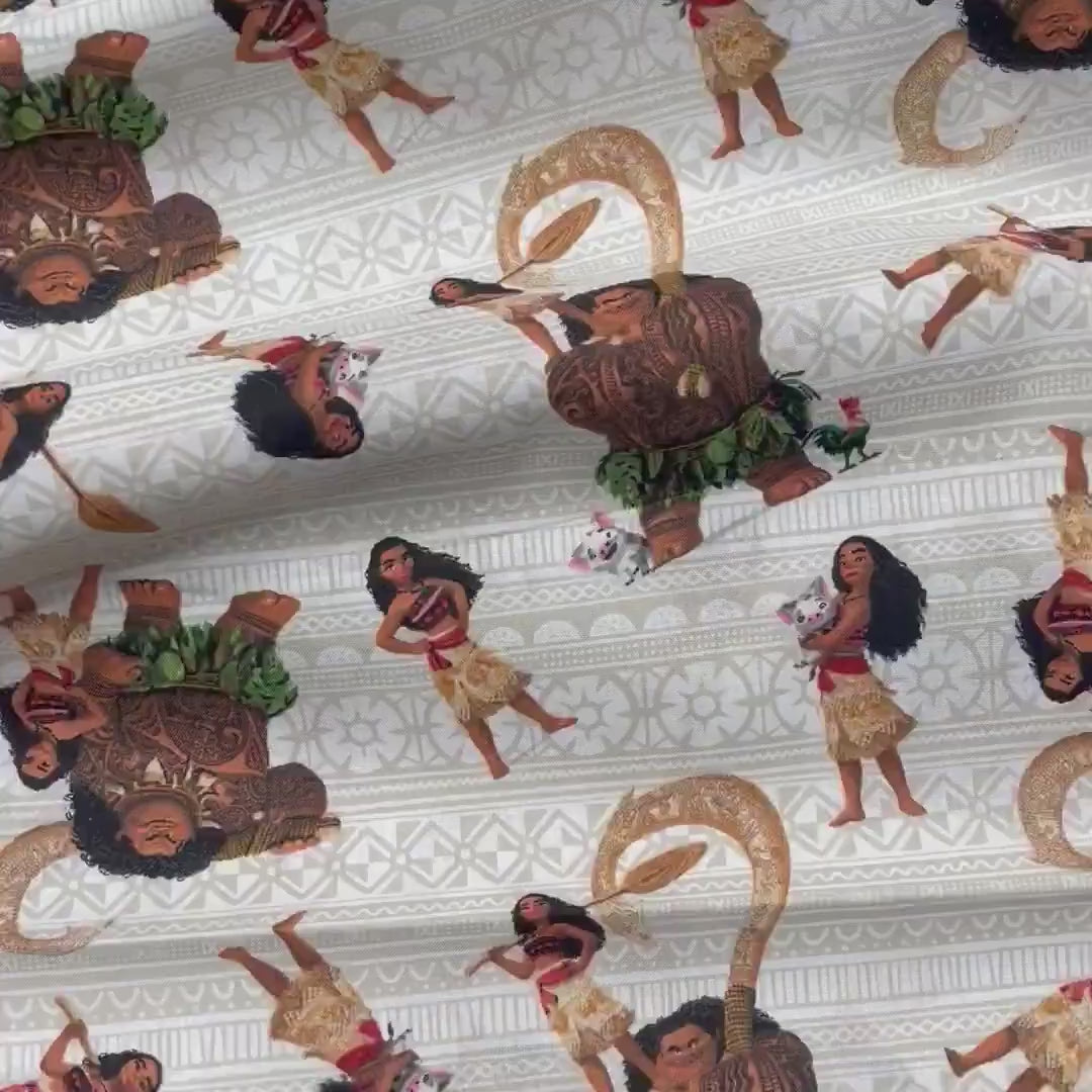 Disney Moana and friends fabric Demi God Quilting Crafting Sewing Disney Licensed fabric 59624-6510715