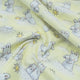 Bunnies Little Ones with Sunshine - Timeless Treasures - Cotton Flannel Fabric - End of Bolt
