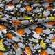 Pumpkin fabric Moon, Stars, Ghosts, Orange by David Walker Cotton, Quilting fabric FSDW104.0GHOU