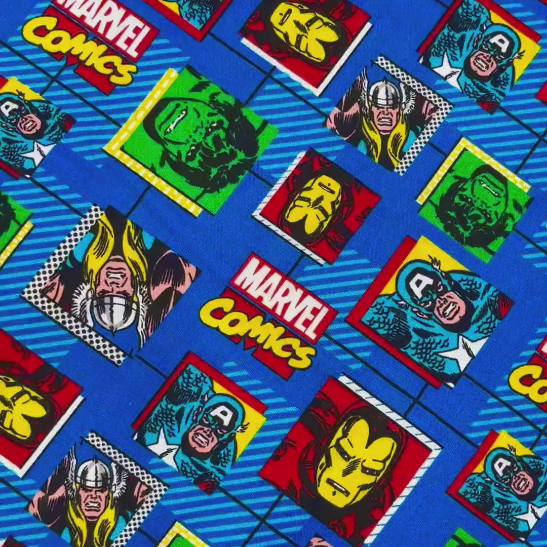 Comics Block Marvel, Cotton Quilting fabric by Springs Creative CP16028