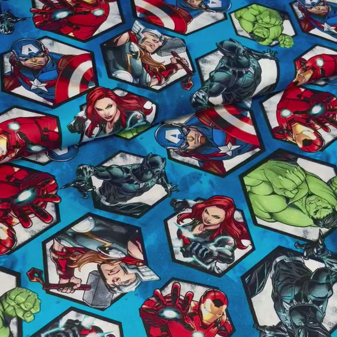 Avengers Assemble Badges Marvel fabric Springs Creative CP65592-A620715