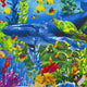 Sea Life Vacation, Marine life, Cotton Quilting fabric by Timeless Treasures Fabrics TT-C6145 PANEL
