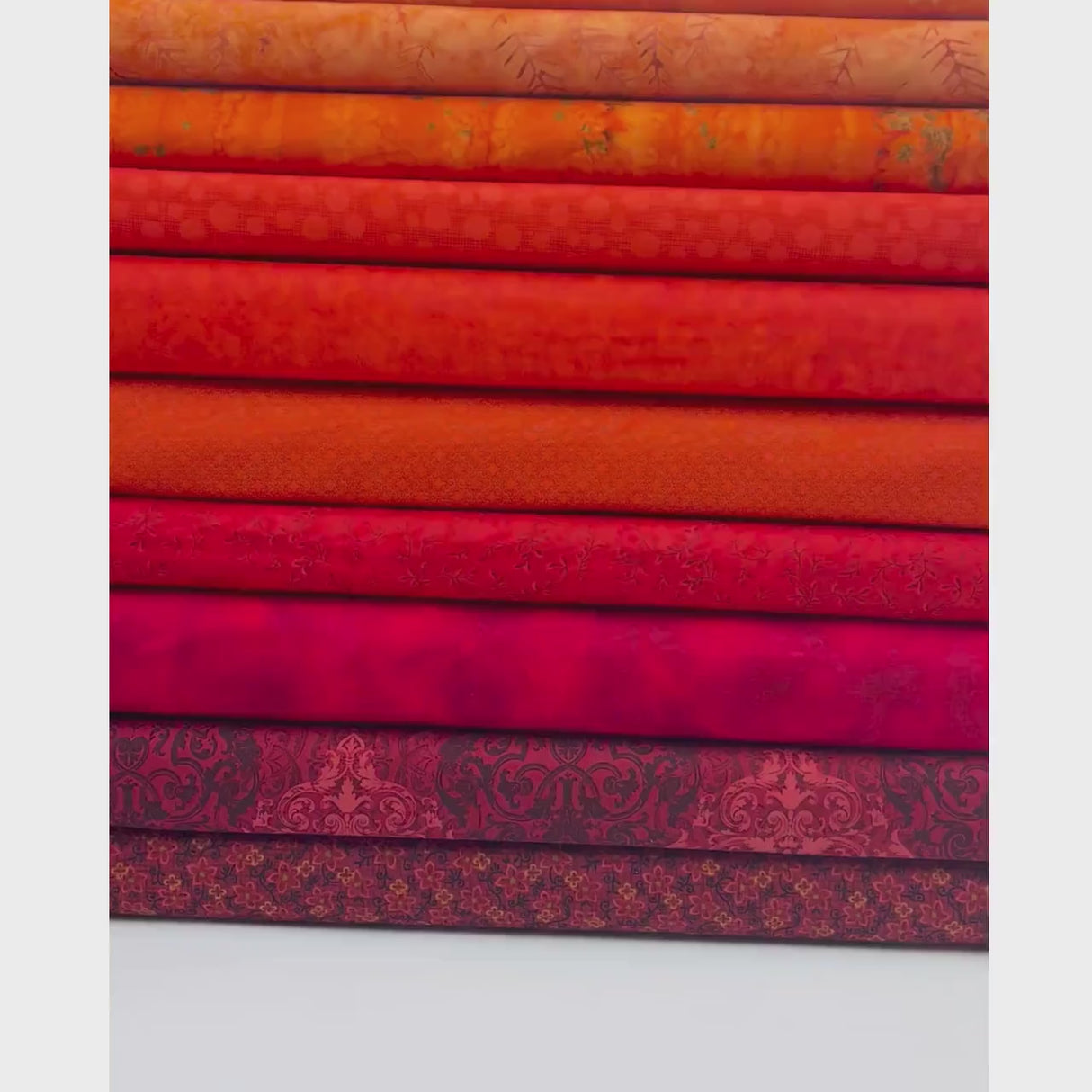 Fall Fat Quarter Fabric Bundle - DIY Fall Shades Quilters Gift