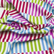 Color Bars Cotton Quilting Fabric, Jane Sassaman PWJS062-Fuchsia