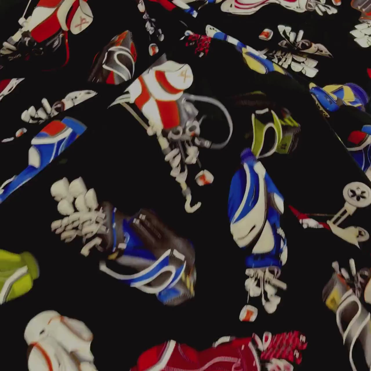 Golf Bags fabric, Tee Time, Golf Cotton Quilting Fabric, Benartex BT-05232.12