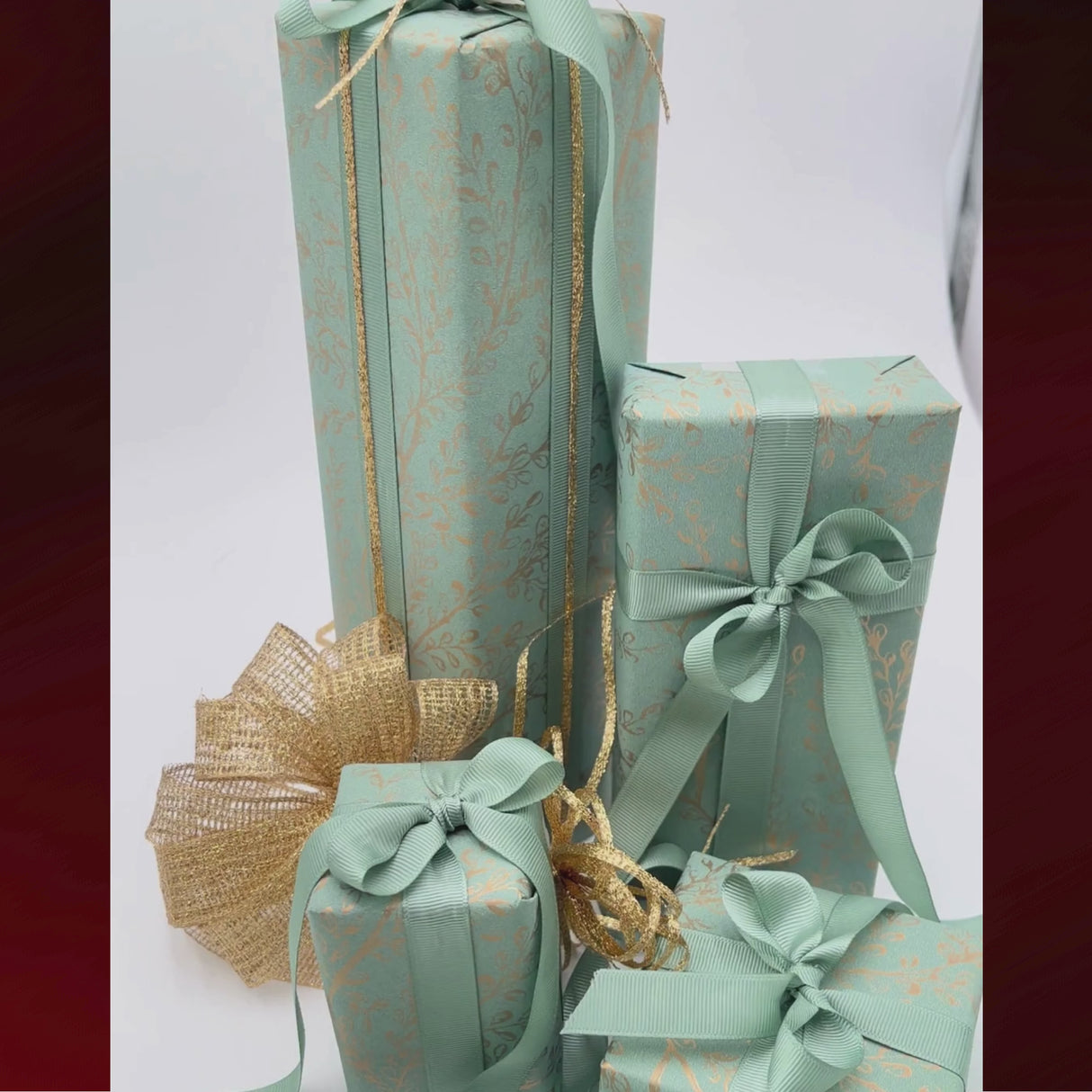 Harmony Eucalyptus Gift Wrapping Paper | Eco-Friendly | 60cm Wide