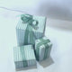 Gingham Seafoam Gift Wrapping Paper 80gsm - Eco-Friendly 60cm Wide