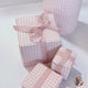 Eco-Friendly Valentines Day Paper Gingham Champagne Gift Wrap Paper 80gsm | Wrapping Paper
