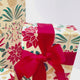 Poinsettia Gift Wrapping Paper – 80gsm, 60cm Wide | Festive Christmas Wrap