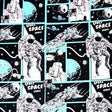 Spaced Out Astronauts by Timeless Treasures (Cotton Fabric)