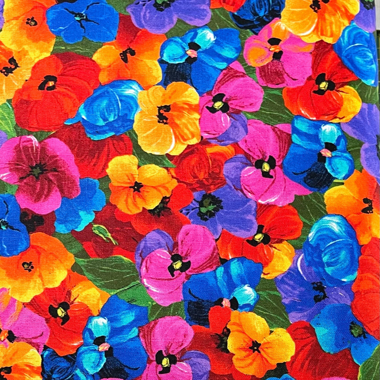 EOB – Awaken Bright Multi Floral Fabric (89cm x 112cm) | Timeless Treasures CD6553