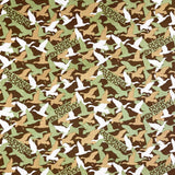 Bird fabric Khaki Tan Duck Dynasty Fabric Duck Camo - CP48870Brown