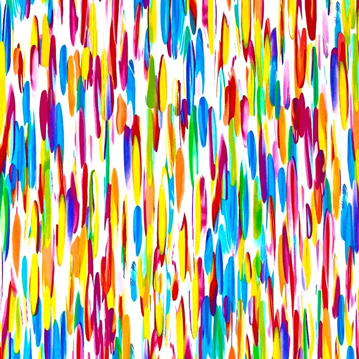 All About Color, Cotton Quilting fabric, Strokes of Genius Multi-Color by Benartex BT8670.09