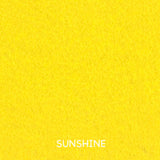 Sunshine Craft Felt – 100% Acrylic, 90cm Wide, 1.3mm Thick, Made in USA