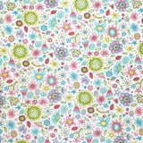 Garden Whimsy fabric Quilting Cotton Craft fabric Anni Downs HG8673-49