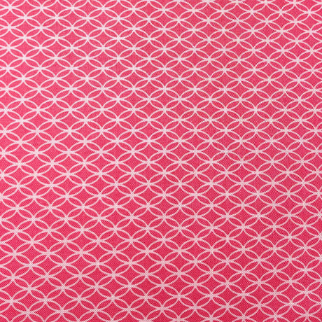 Geometric Fabric Chinoiserie Lilliana Coral Michael Miller CX7296