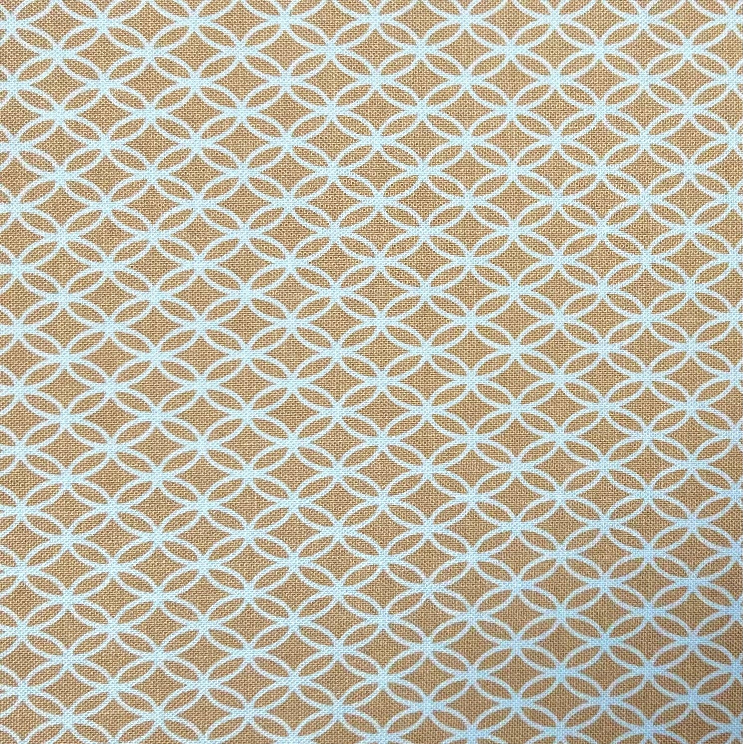 Geometric Lilliana Michael Miller Fabric CX7296-Khaki