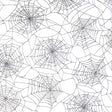 Cobwebs Fabric Halloween Fright Night Henry Glass Fabric