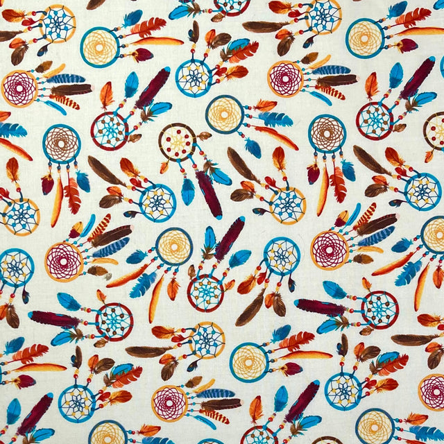 Dreamcatcher Fabric Out West 50cm TT-C5159Cream