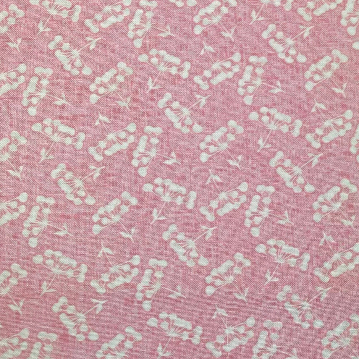 Pink Blossom fabric Soft Pink Floral Cotton Quilting fabric Blossoms Scattered Quilt Fabric Free Spirit