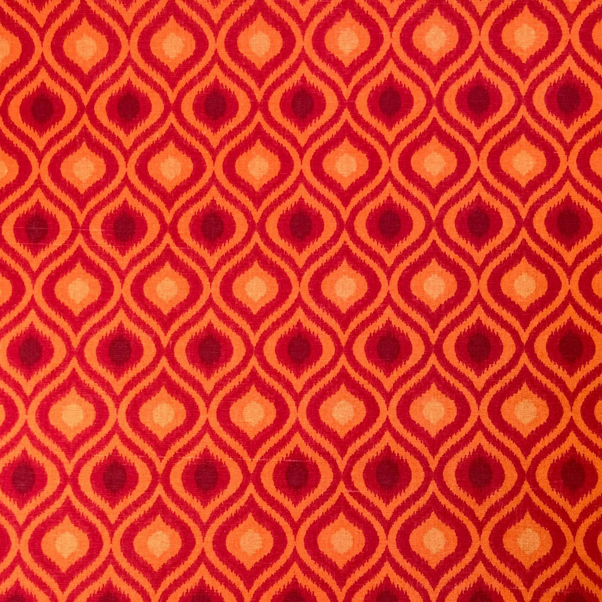 Orange Flame fabric Ikat Tonal Fabric Springs Creative CP50904