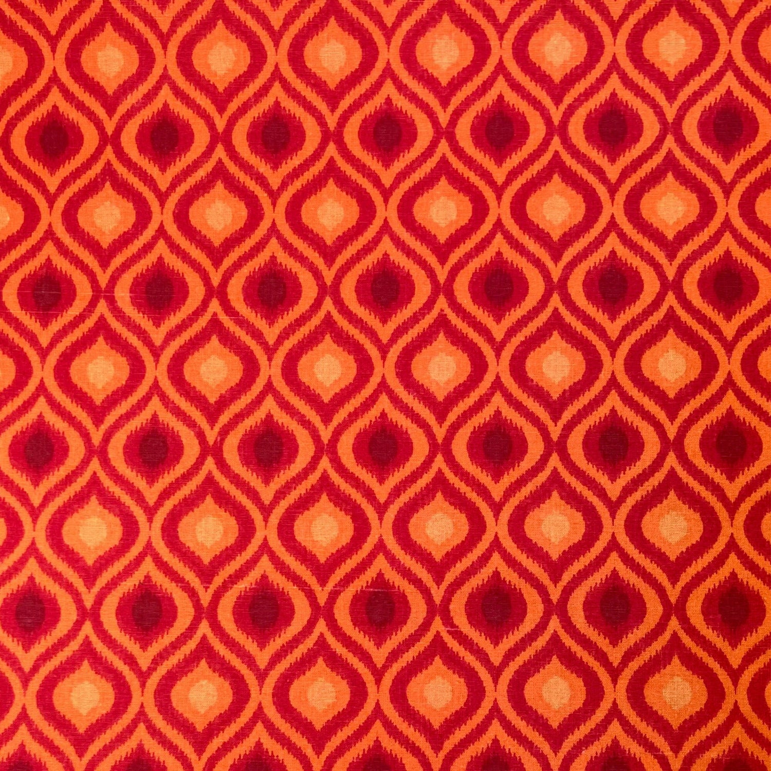 Orange Flame fabric Ikat Tonal Fabric Springs Creative CP50904